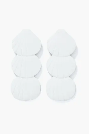 Sugar Cane Seashell Earrings
