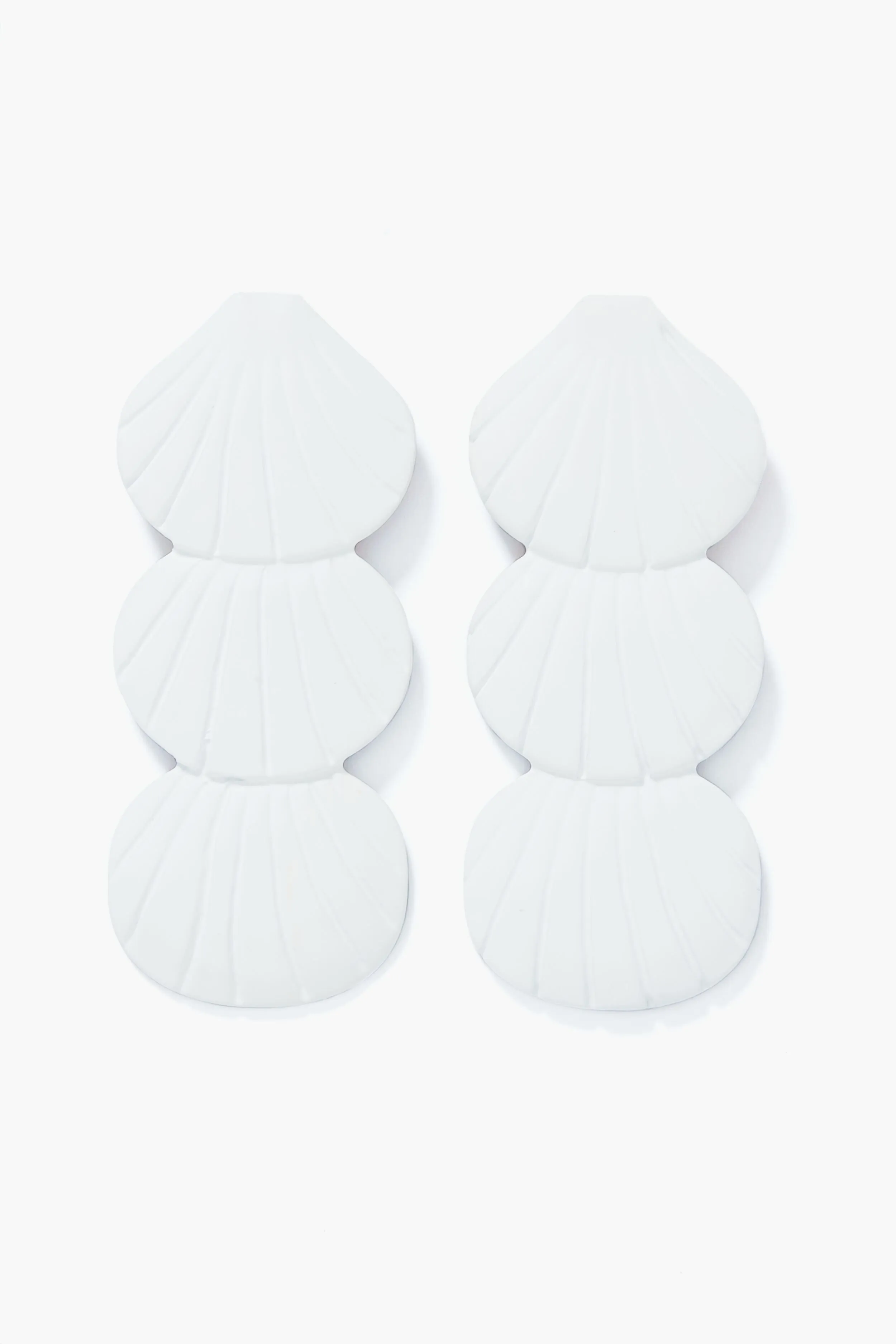 Sugar Cane Seashell Earrings