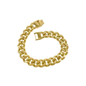 Tarnish Resistant 14k Gold Plated Extra Thick Cuban Chain