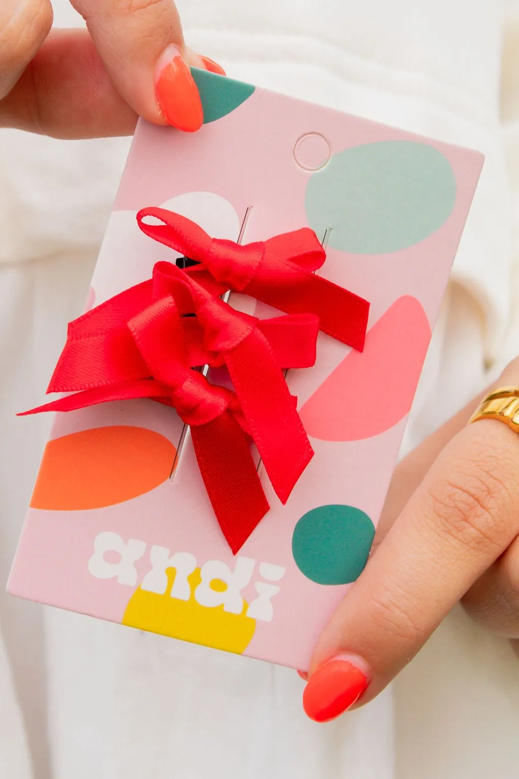 Teeny Satin Bows 3-Pack Andi