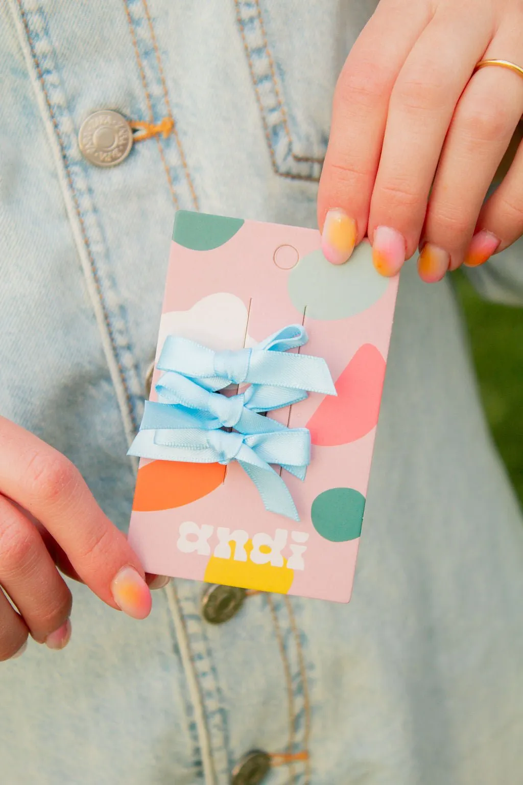 Teeny Satin Bows 3-Pack Andi