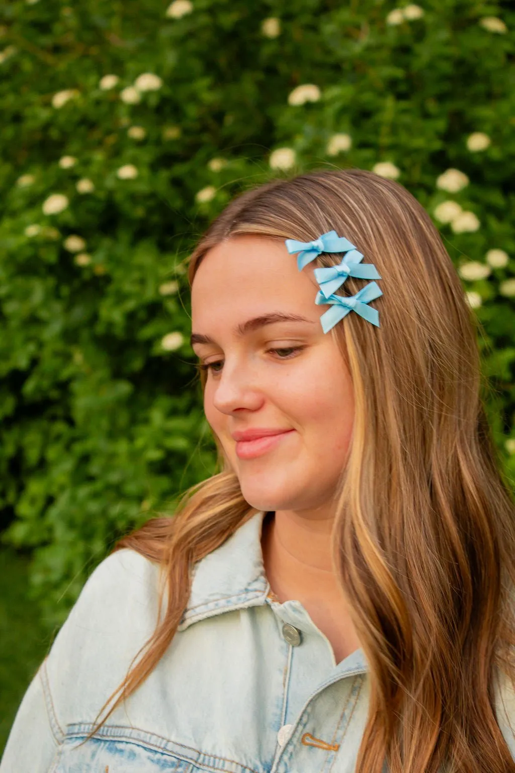 Teeny Satin Bows 3-Pack Andi