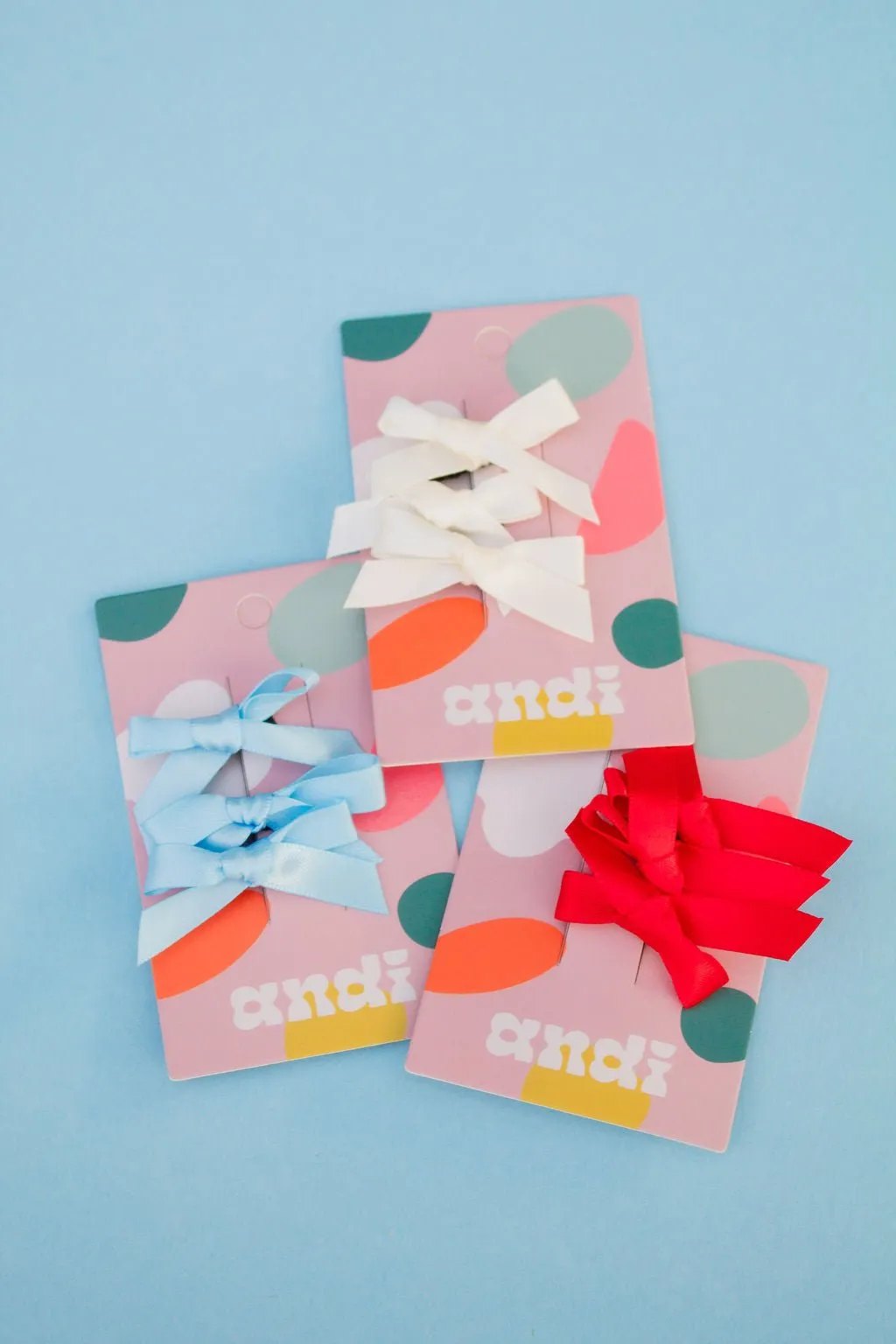 Teeny Satin Bows 3-Pack Andi