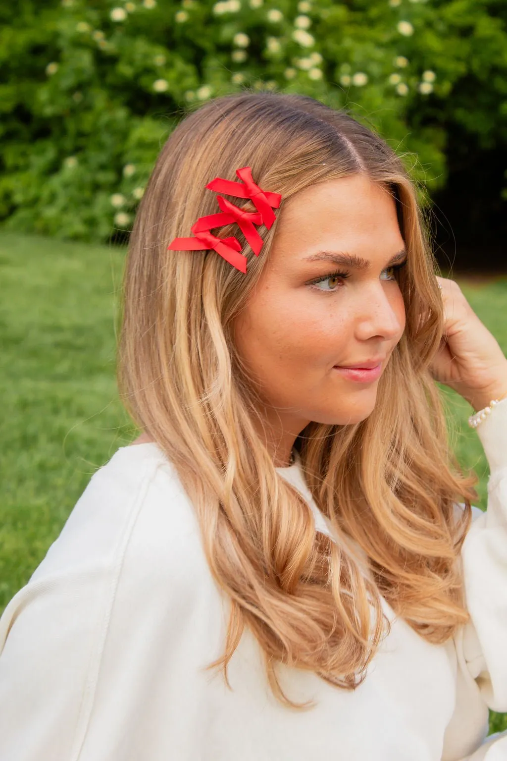 Teeny Satin Bows 3-Pack Andi