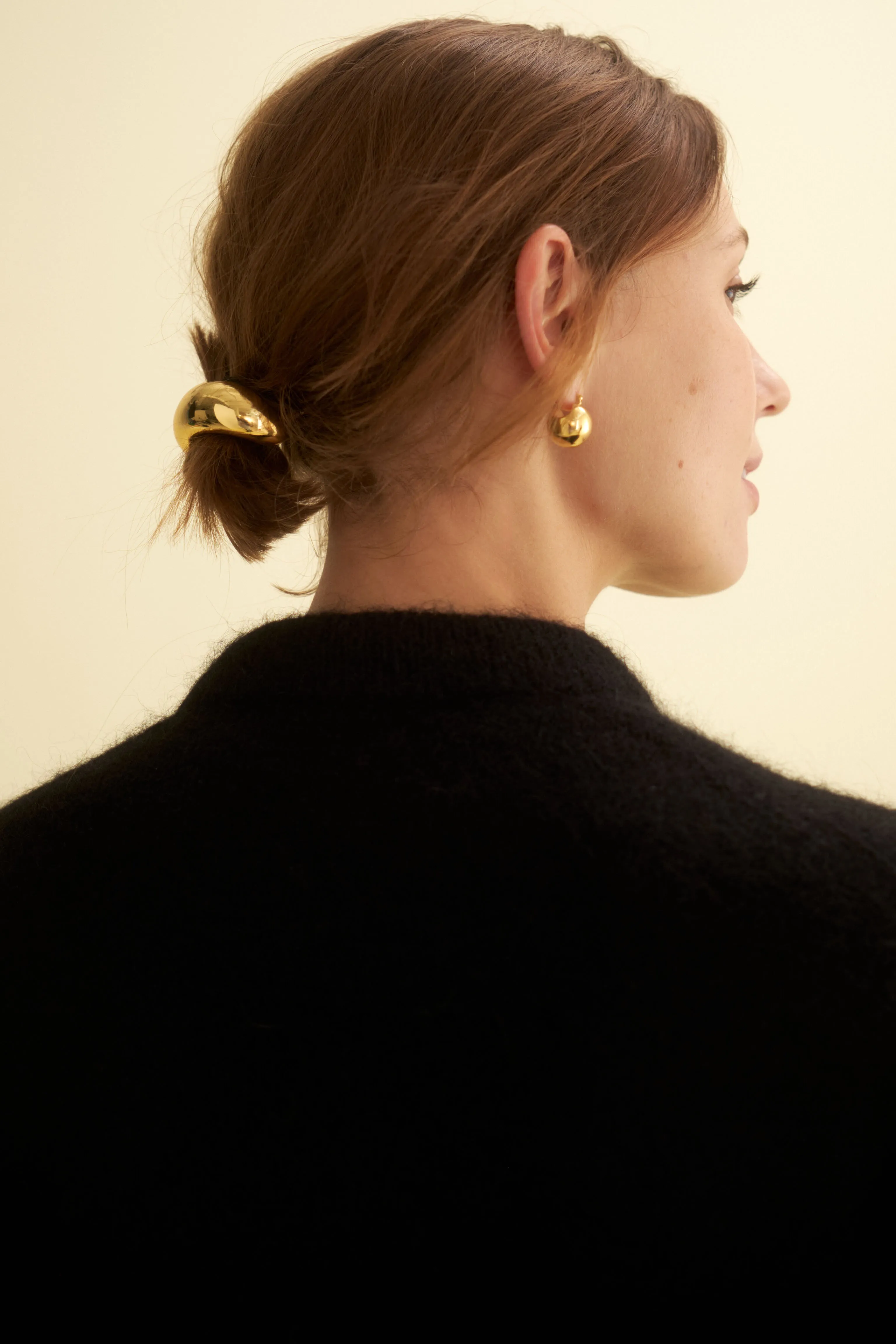 The Gold Thea Hair Tie