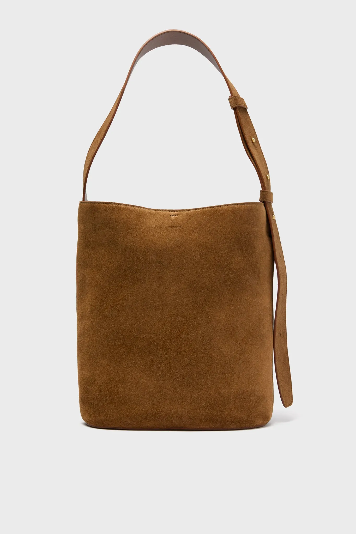 The Maple Brown Suede Norma Tote