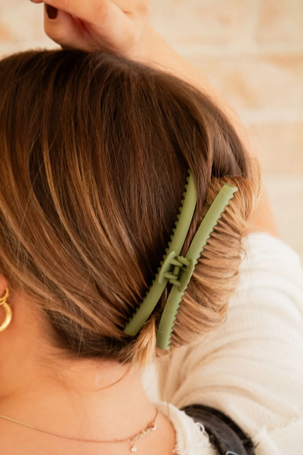 Thick Hair French Twist Claw Clip Andi