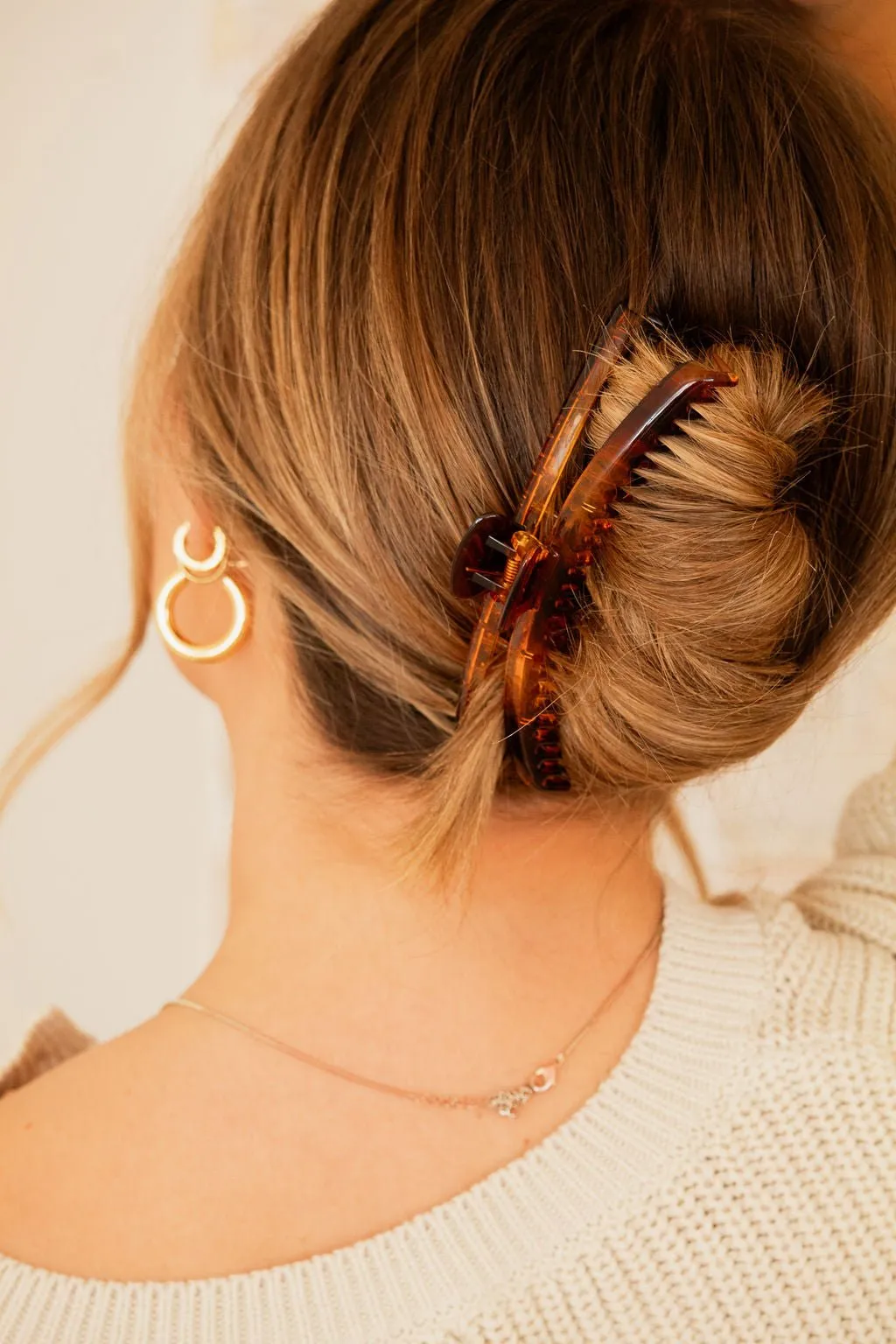 Thick Hair French Twist Claw Clip Andi