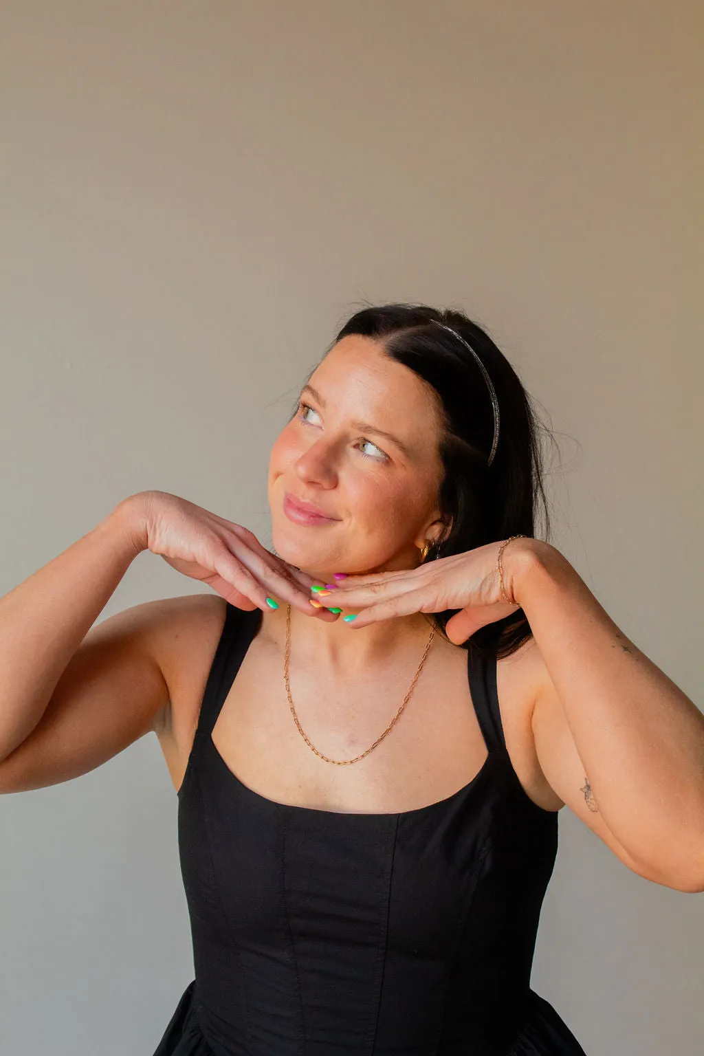 Thin Metal Headband Andi
