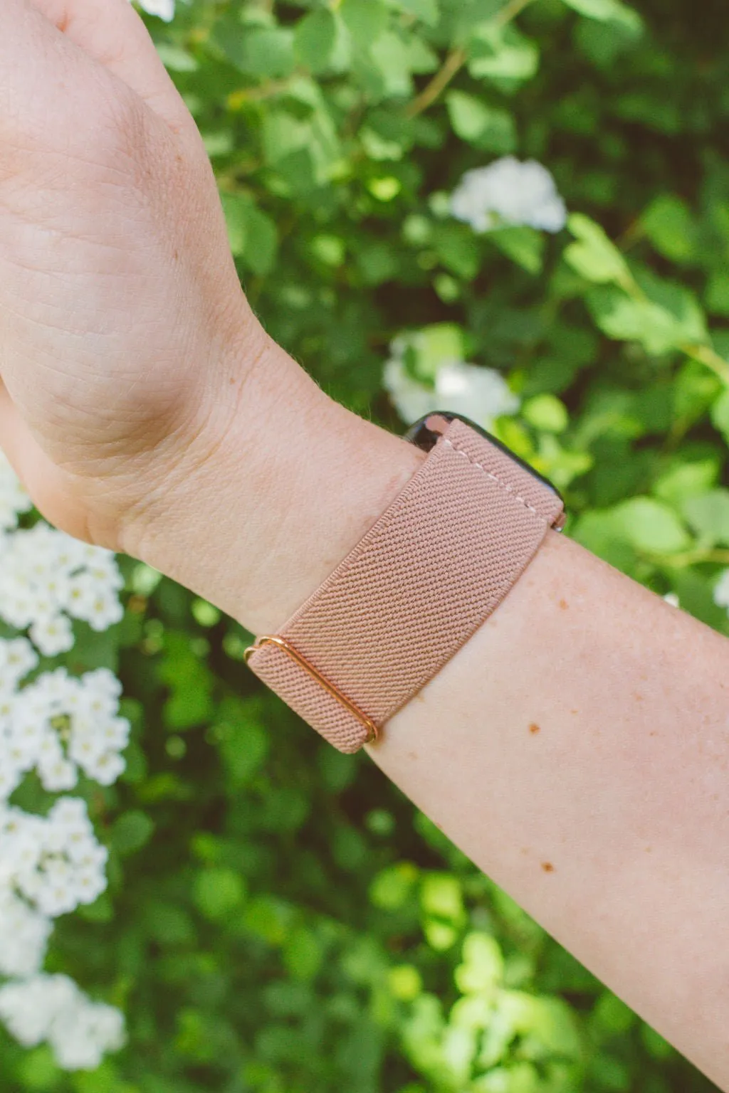 Toasted Rose Adjustable Elastic Watch Band Andi