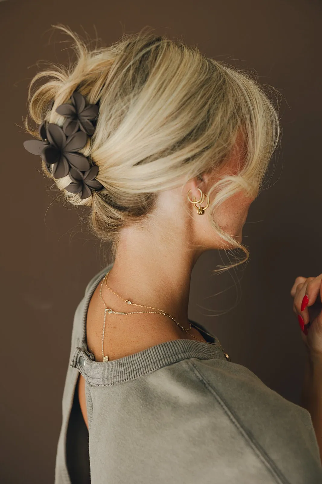 Trio Flower Claw Clip Andi