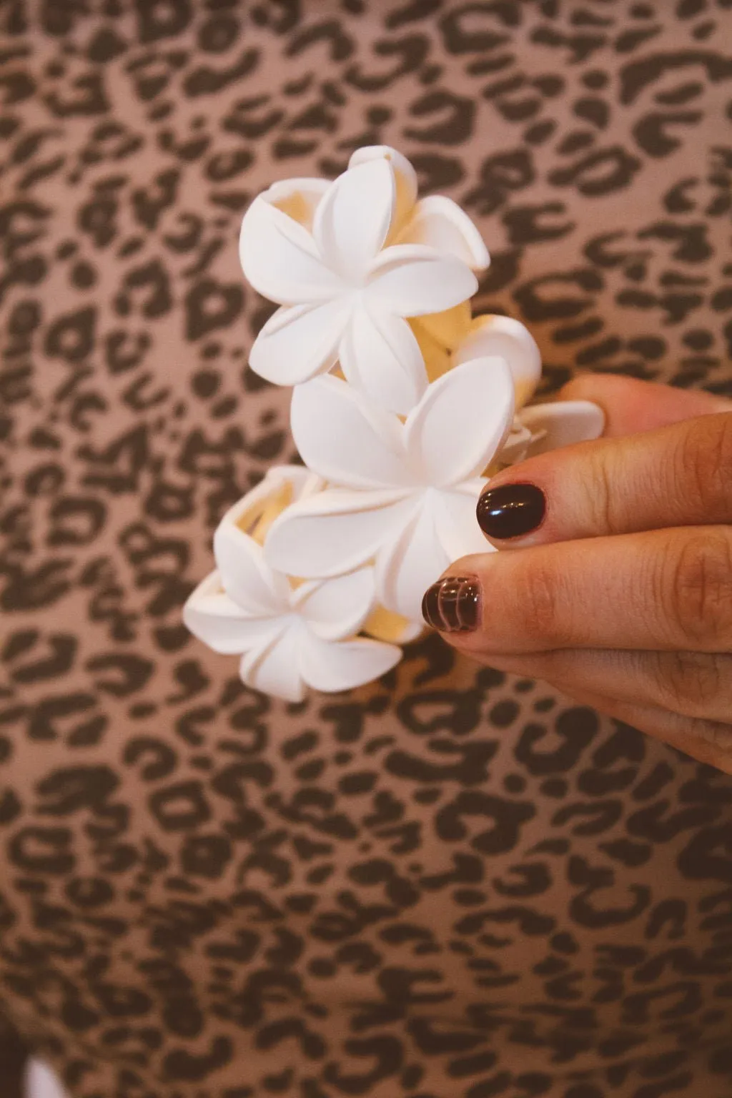 Trio Flower Claw Clip Andi