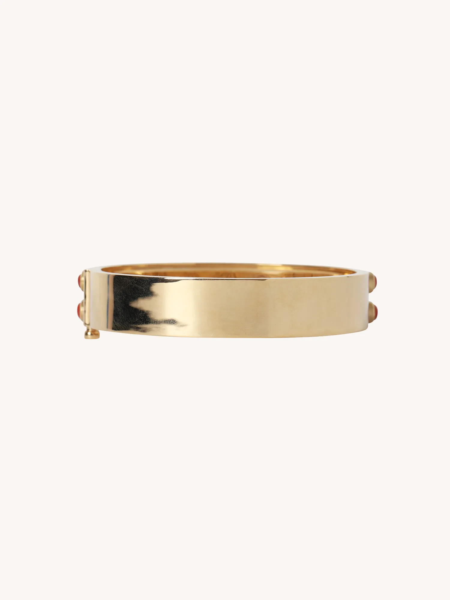 TRIO STONE CABOCHON BANGLE