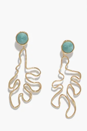 Turquoise Abrielle Drop Earrings