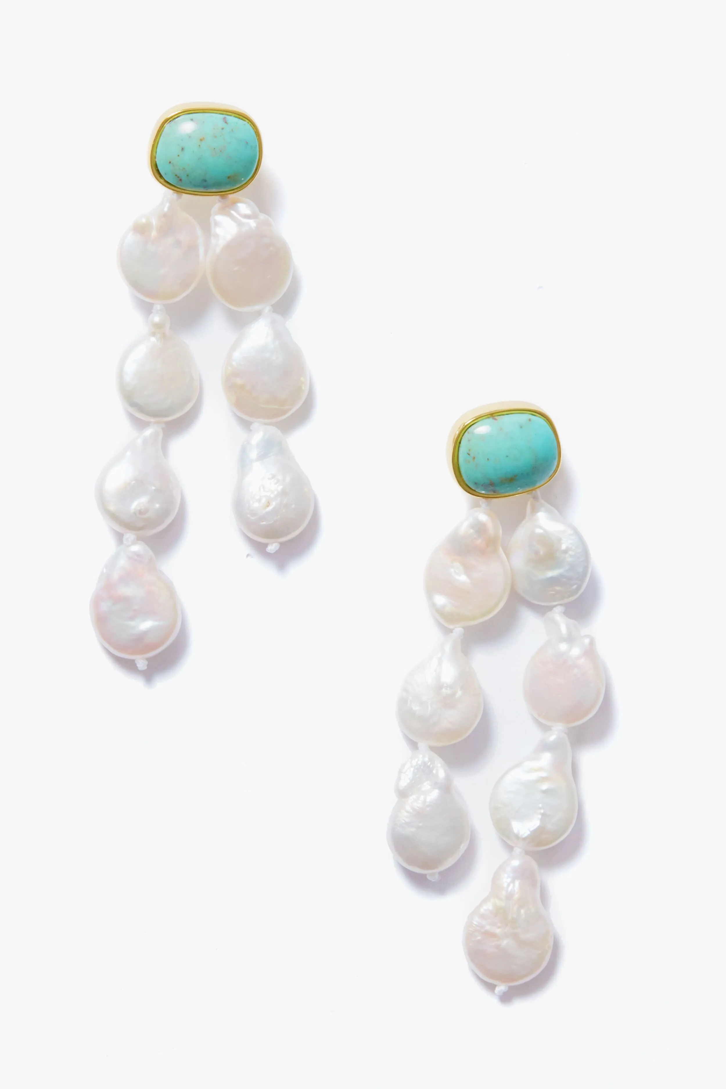 Turquoise Holiday Earrings