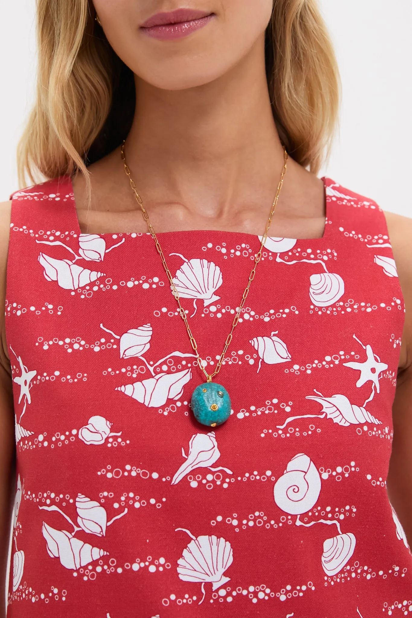 Turquoise Manami Pendant Necklace