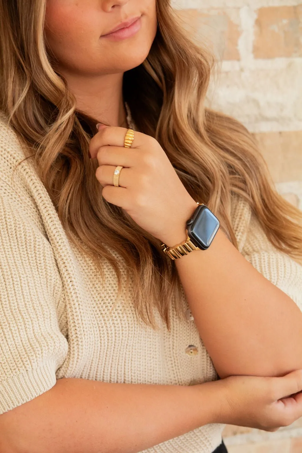 Uneven Segmented Apple Watch Band Andi