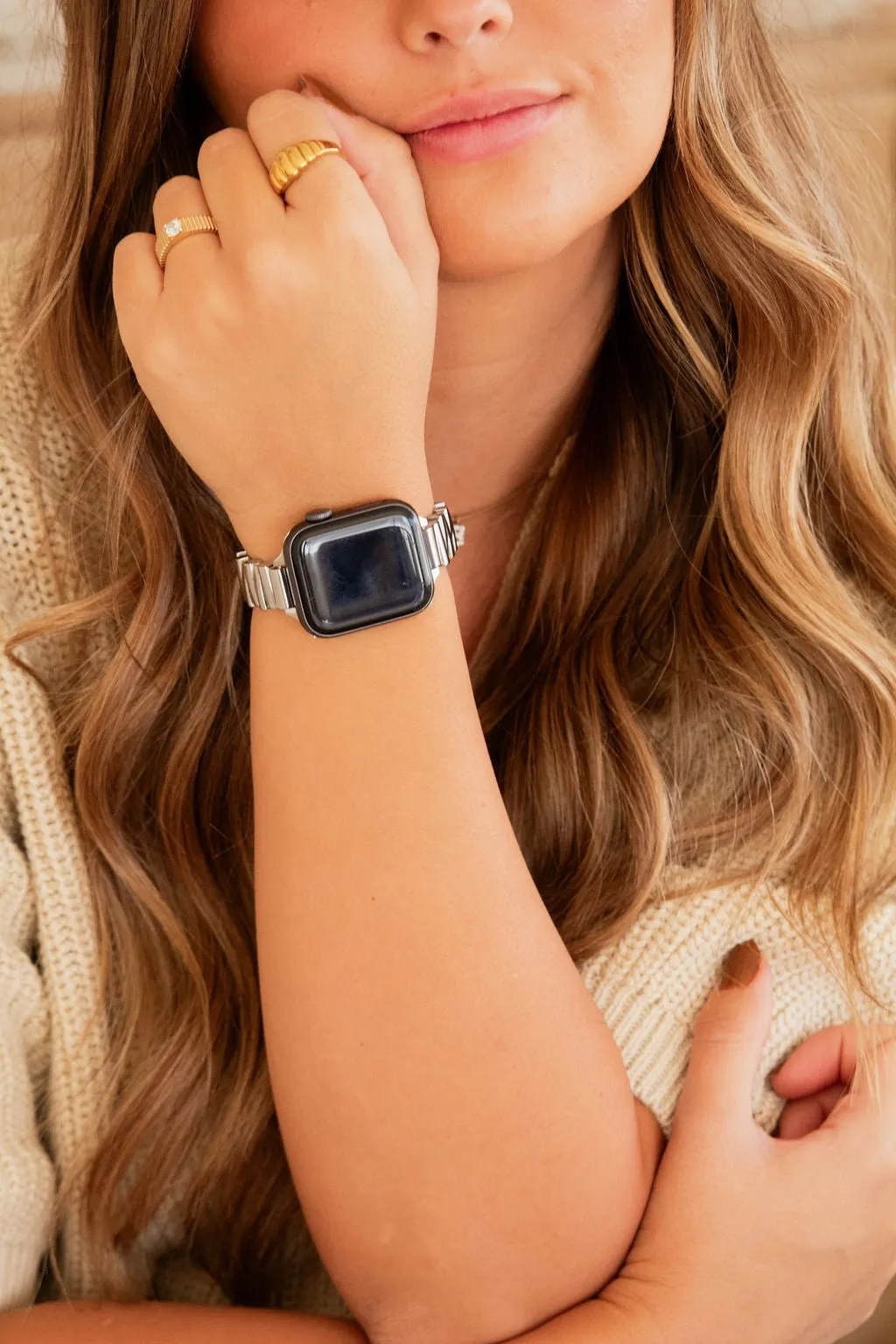Uneven Segmented Apple Watch Band Andi