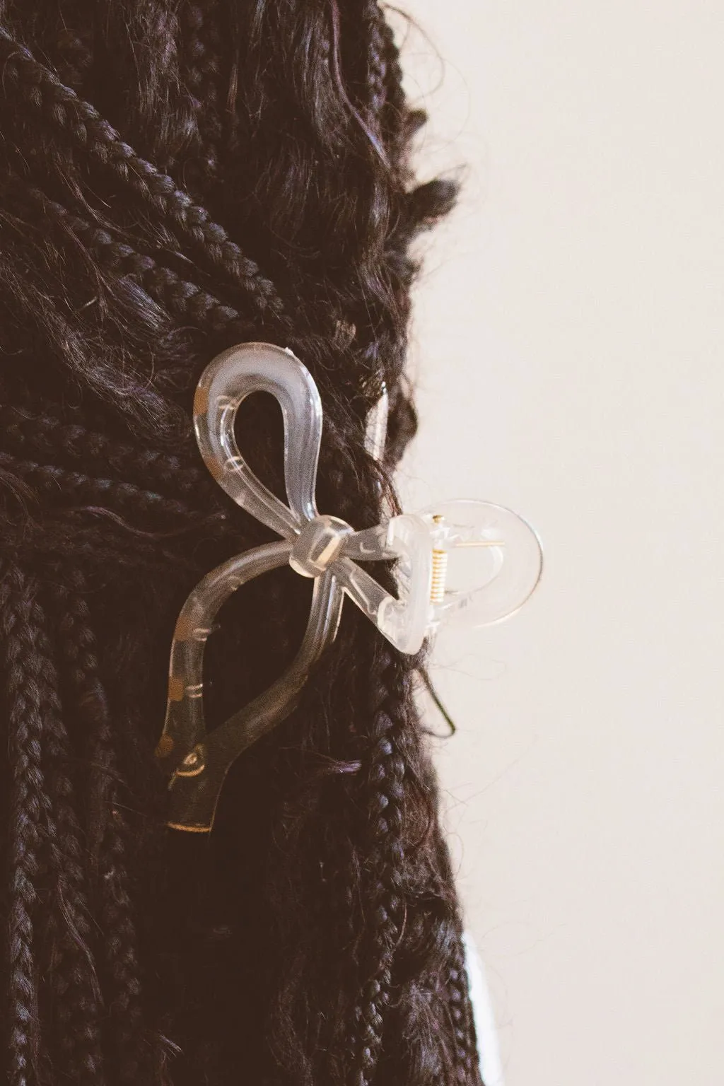 Vintage Bow Claw Clip Andi