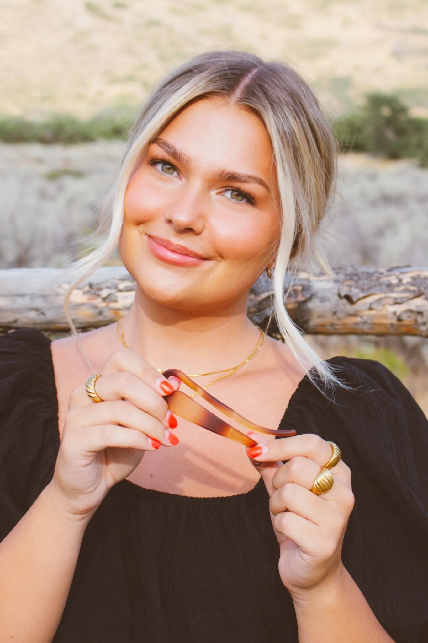 Vintage French Hair Pin Andi