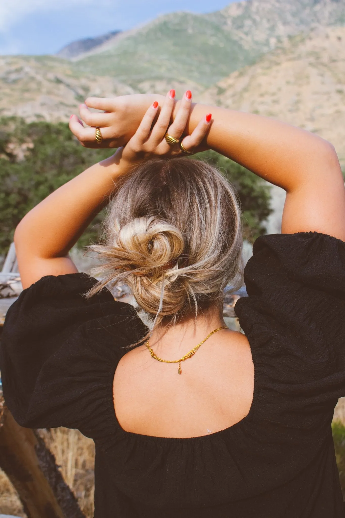 Vintage French Hair Pin Andi