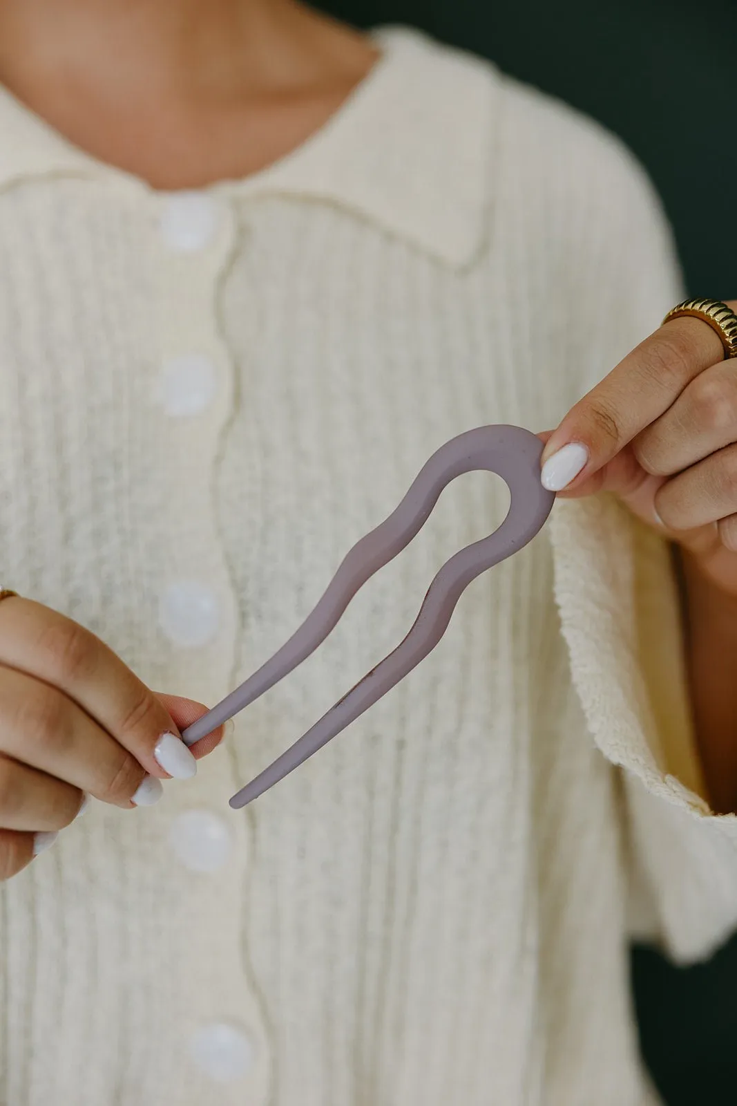 Wavy U-Shaped Hair Fork Andi