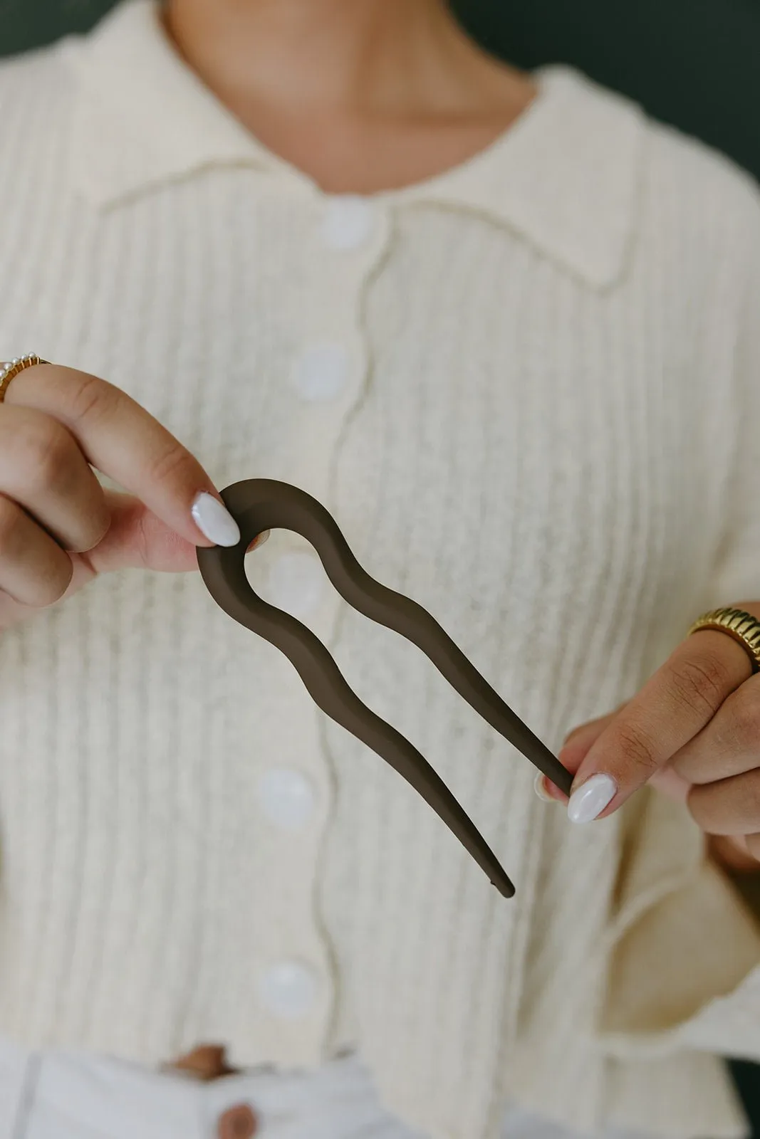 Wavy U-Shaped Hair Fork Andi