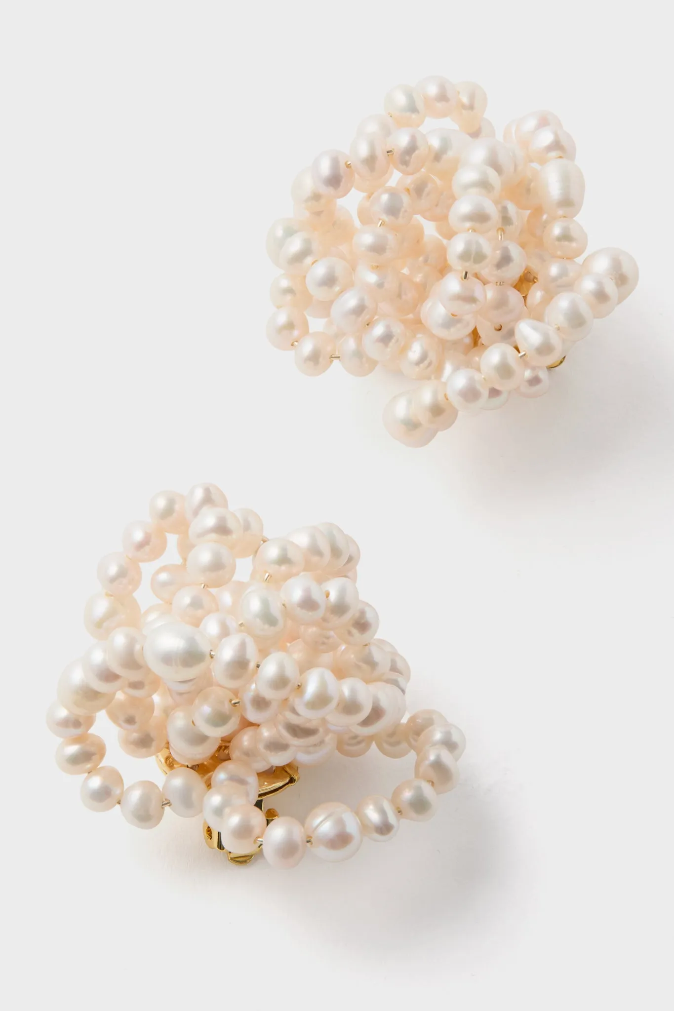 White Amara Earrings