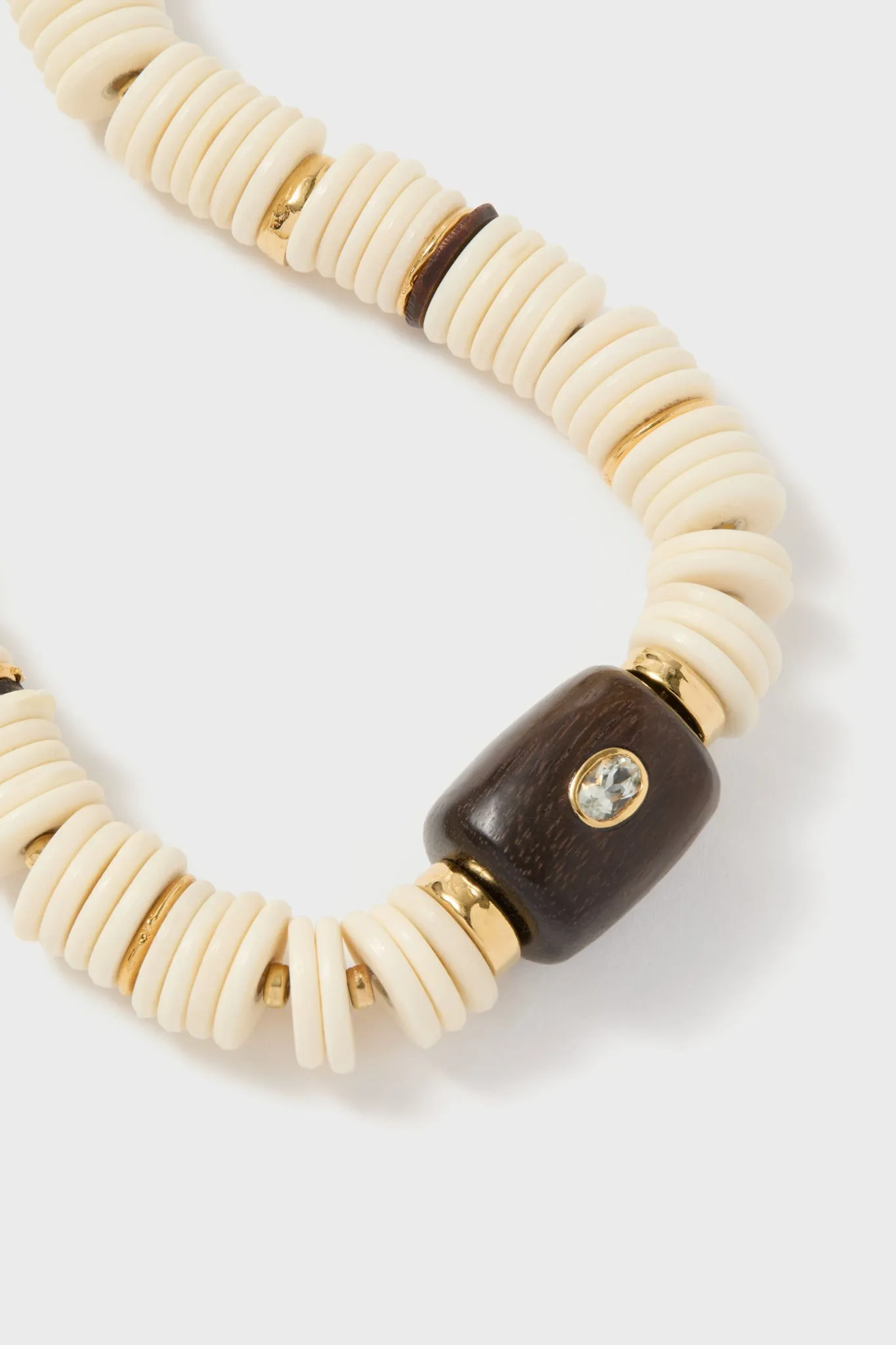 White New Moon Collar