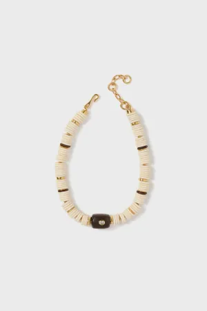 White New Moon Collar