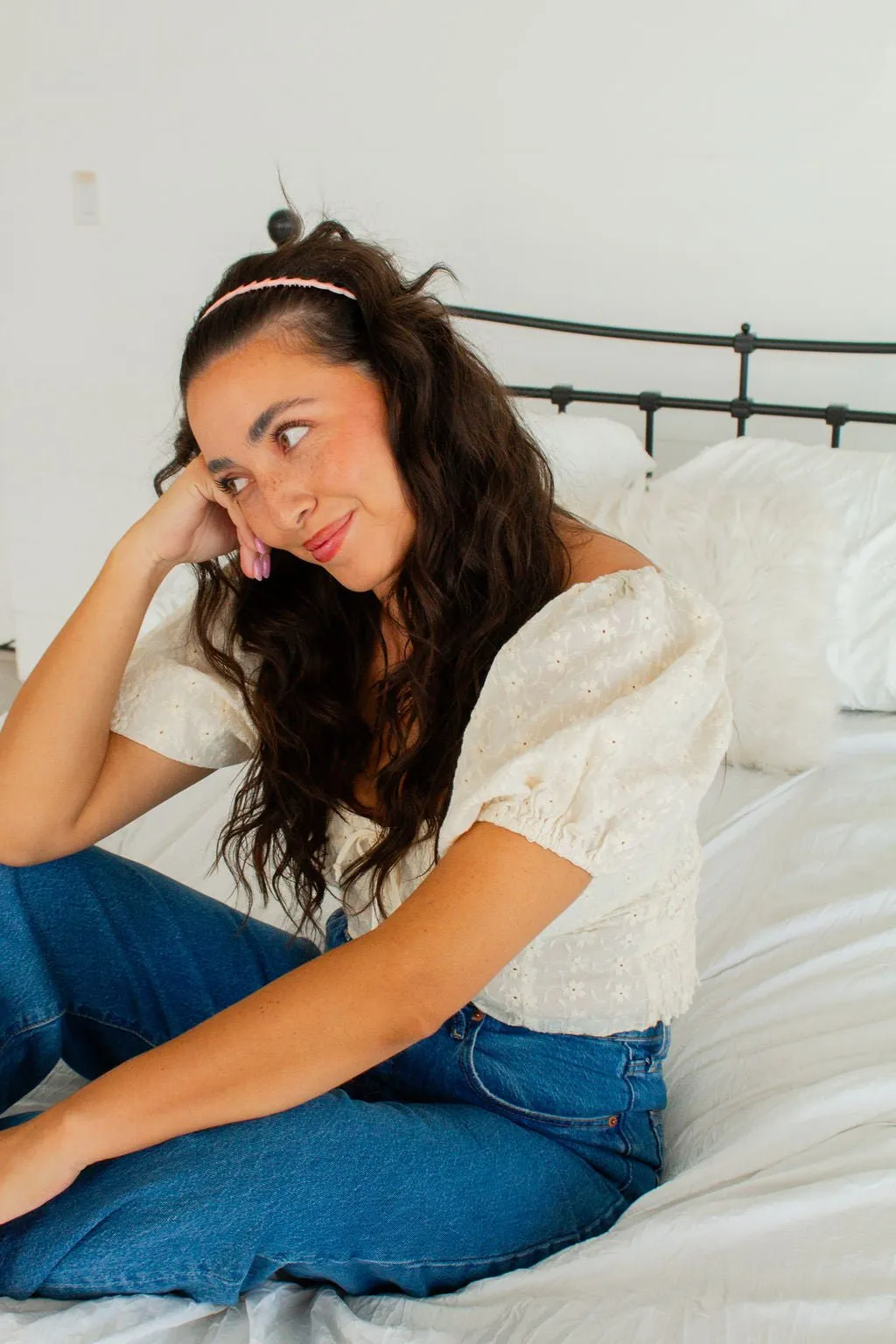 Wide Tooth Hard Headband Andi