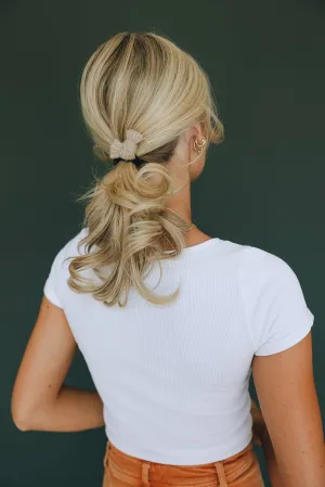 Wool Knot Bow Hair Tie Andi